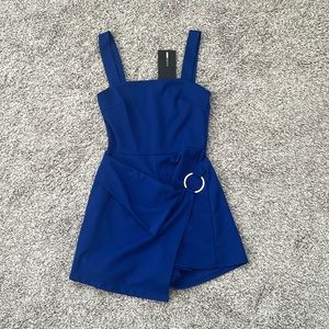 Royal blue romper